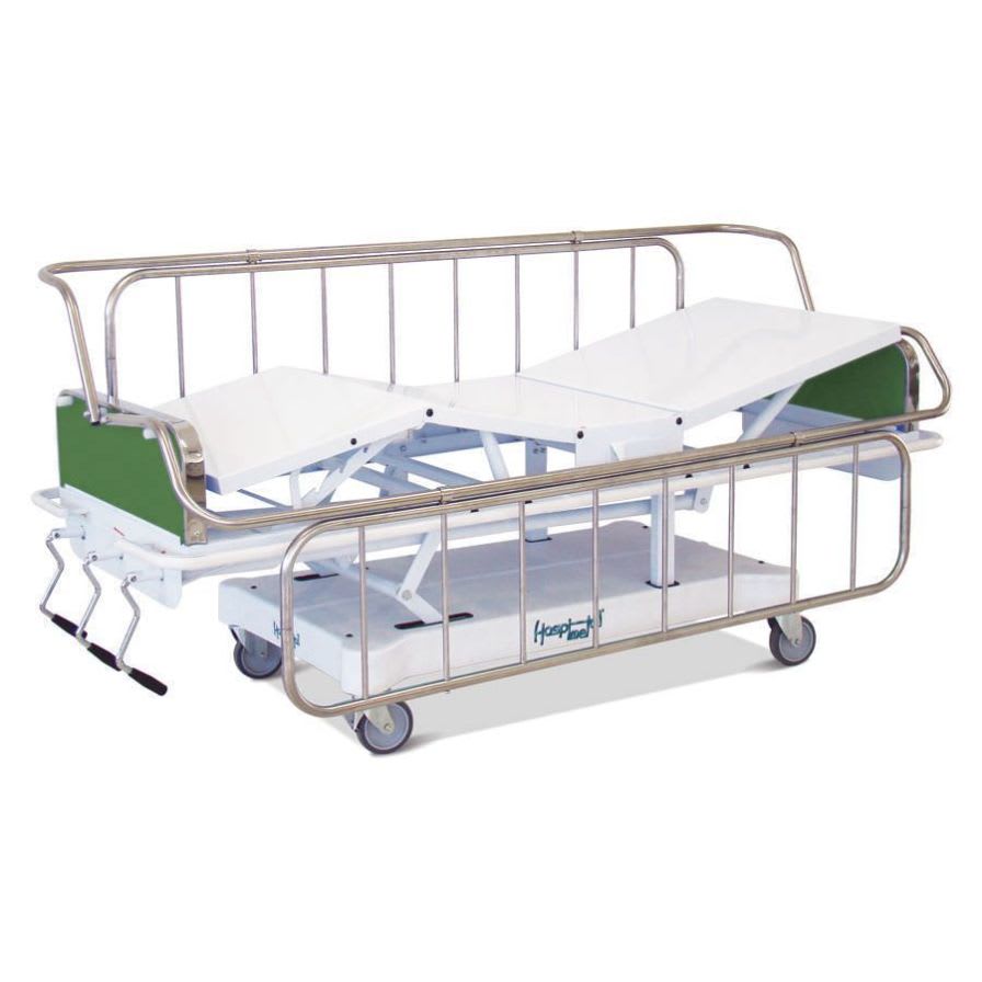 Intensive care bed / mechanical / 4 sections HM 2005 N Hospimetal Ind. Met. de Equip. Hospitalares