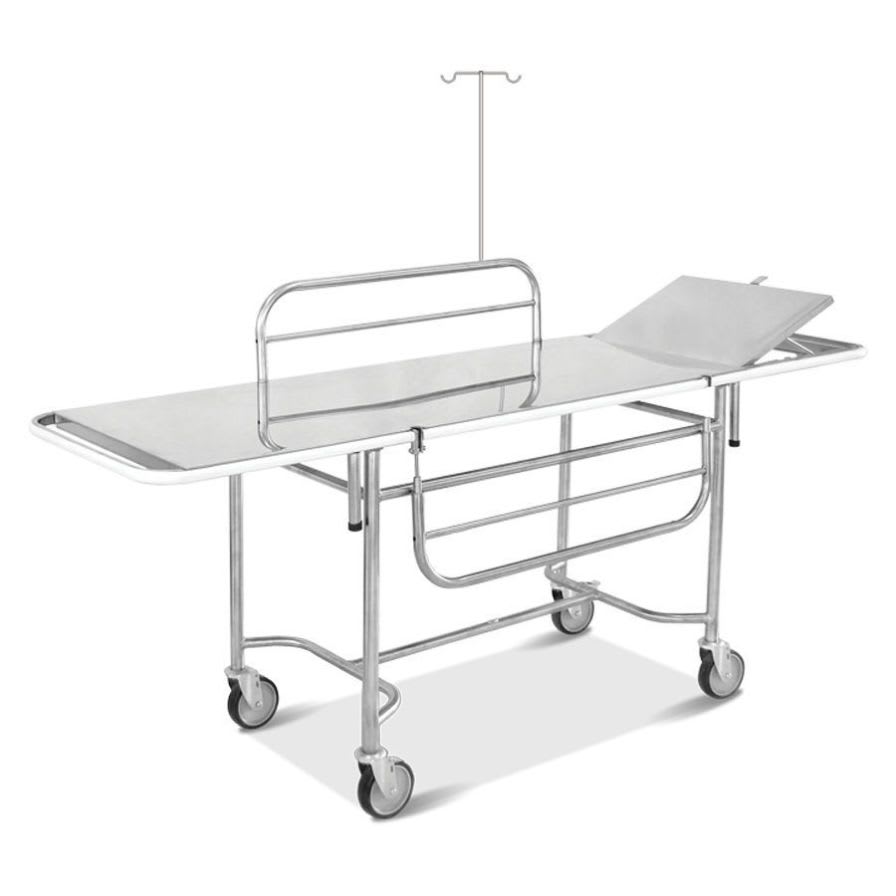 Transport stretcher trolley / 2-section HM 2019 C Hospimetal Ind. Met. de Equip. Hospitalares
