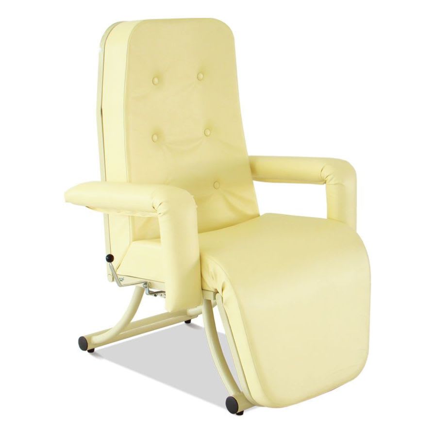 Medical sleeper chair / on casters / reclining / manual HM 2056 E Hospimetal Ind. Met. de Equip. Hospitalares