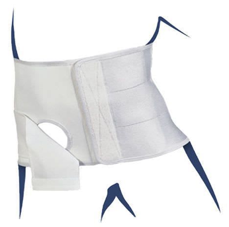 Lumbar support belt / with colostomy pouch opening STOMACARE BASKO Healthcare