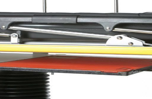 Trauma stretcher trolley / mechanical / 2-section Model EC 711CA Savion Industries