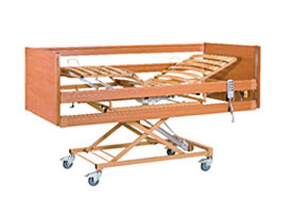 Homecare bed / electrical / on casters / 4 sections Med II Savion Industries