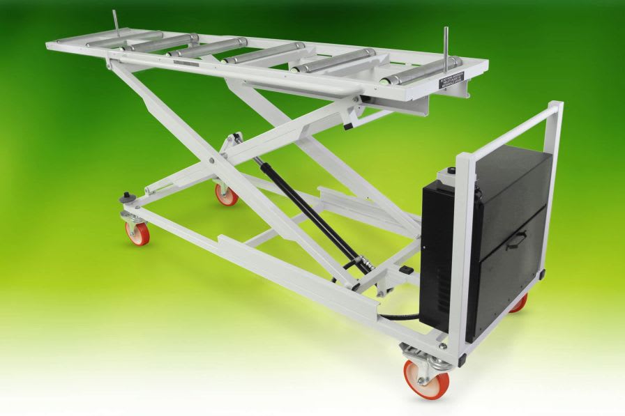Mortuary trolley / loading / coffin / height-adjustable 285 kg, 320 kg | Long Top A.R. Twigg & Son