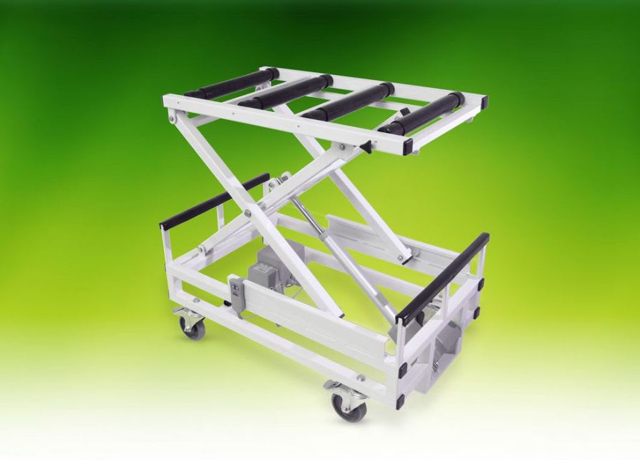 Mortuary trolley / coffin / height-adjustable / lifting max. 320 kg | Universal A.R. Twigg & Son