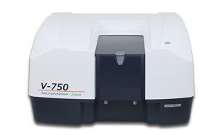 UV-visible absorption spectrometer / double-beam / with photon multiplier V-750 Jasco