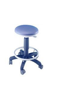 Dental stool / height-adjustable / rotating / on casters AS-8 OSADA ELECTRIC CO., LTD.
