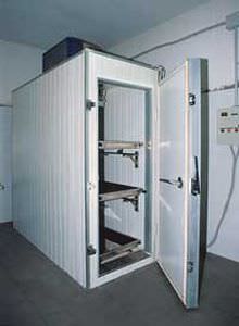 4-body refrigerated mortuary cabinet F0300002 Olivetti