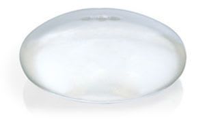 Breast cosmetic implant / round / saline Mentor