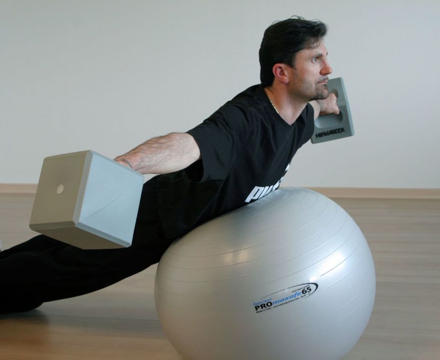 Large size Pilates ball ø 53 - 75 cm | Original Pezzi® PROmaxafe Ledragomma Original Pezzi