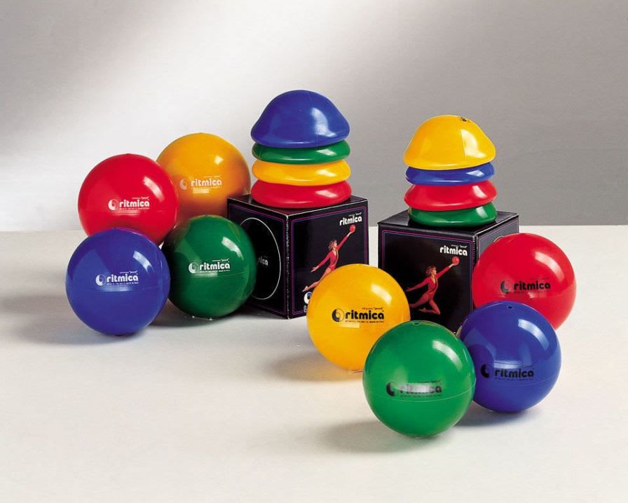 Small Pilates ball ø 17.5 - 19 cm | Original Pezzi® Ritmica Ledragomma Original Pezzi