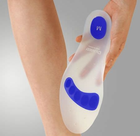 Orthopedic insoles with transverse arch pad / with heel pad DR-A018 Dr. Med