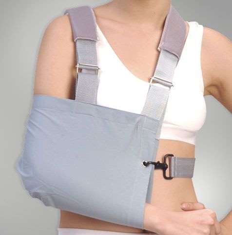 Arm sling with waist support straps / human DR-124 Dr. Med