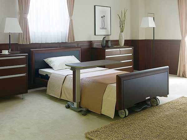 Nursing home bed / electrical / on casters / 4 sections METIS VIP PARAMOUNT BED