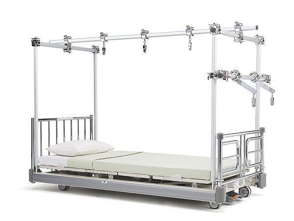 Ultra-low bed / on casters / 4 sections / orthopedic traction frame KA-80 Series PARAMOUNT BED