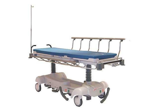 Transport stretcher trolley / height-adjustable / hydraulic / 3-section PARAMOUNT BED
