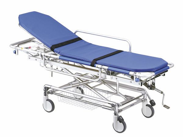 Transfer stretcher trolley / mechanical / 2-section KK-715 Series PARAMOUNT BED