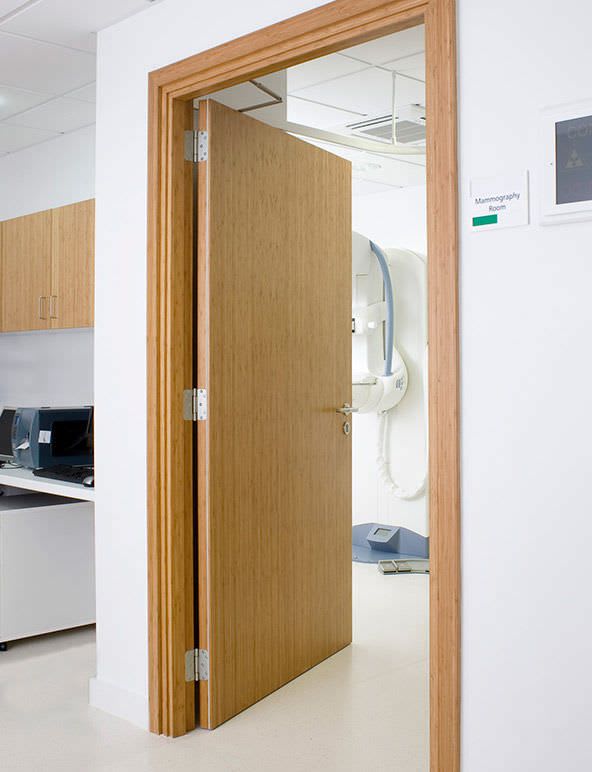 Laboratory door / hospital / swinging / radiation shielding Wardray Premise