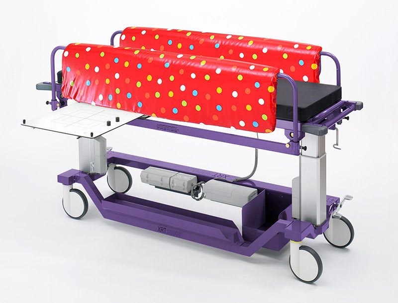 Pediatric stretcher trolley / transport / height-adjustable / mechanical XRT2000/P Wardray Premise