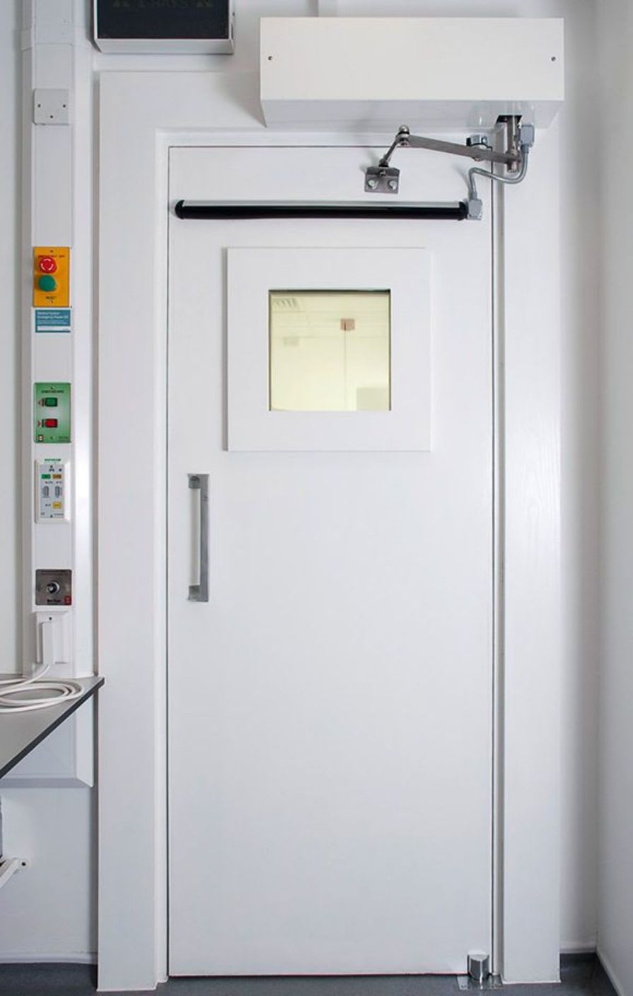 Hospital door / laboratory / swinging / automatic Wardray Premise