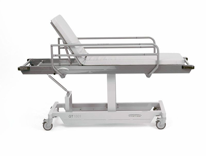 Transport stretcher trolley / mechanical / 2-section GT1501 Wardray Premise