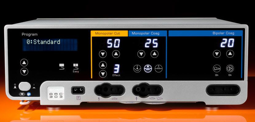 Monopolar coagulation electrosurgical unit / bipolar coagulation / monopolar cutting 300 W | ARC 303 BOWA