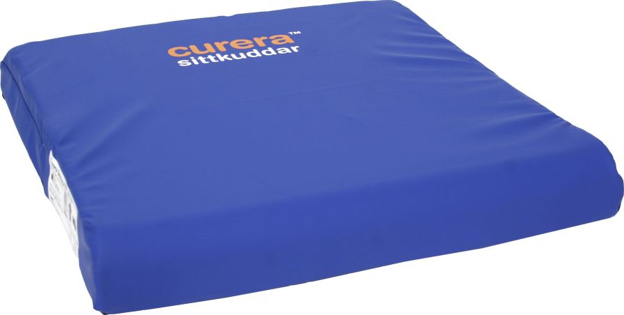 Seat cushion / foam / rectangular CURERA® Care of Sweden