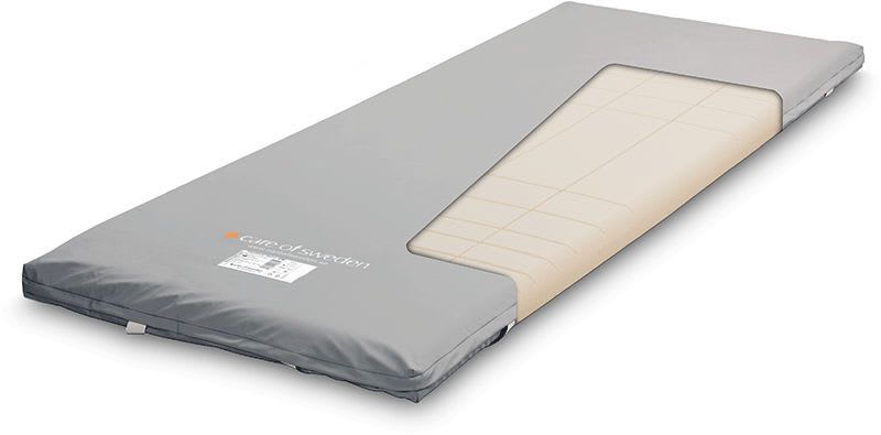 Anti-decubitus overlay mattress / for hospital beds / foam OPTIMAL 5ZON BM Care of Sweden