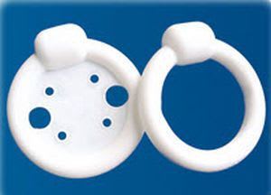 Ring vaginal pessary / without support / with knob RK0, RK7 Panpac Medical Corp.