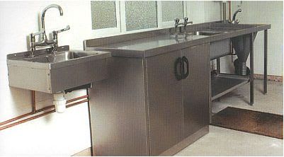 Mortuary washing unit Morquip