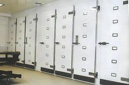 Multiple-body refrigerated mortuary cabinet / modular Morquip