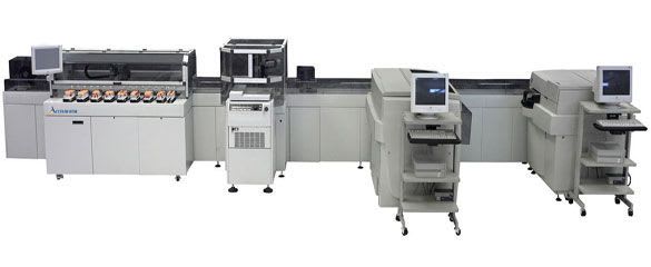 Automatic laboratory processing system (pre- and post-analytic) ACCELERATOR APS Abbott Diagnostics