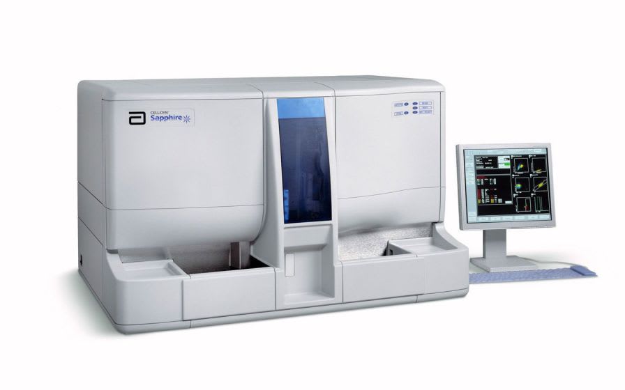 Automatic hematology analyzer / laser diffraction CELL-DYN Sapphire® Abbott Diagnostics