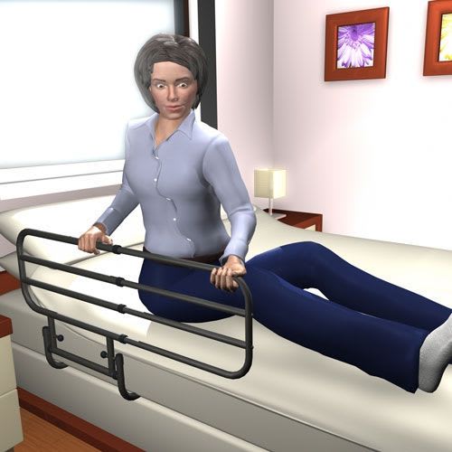 Medical bed guard EZ ADKUST Avenue Innovations