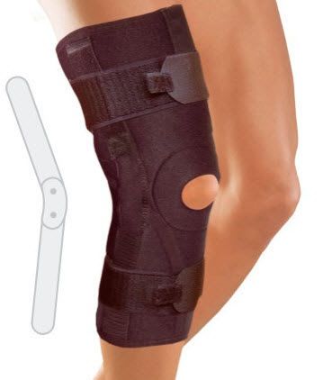 Knee orthosis (orthopedic immobilization) / patella stabilisation / articulated 6150 GENUCARE STABLE Arden Medikal