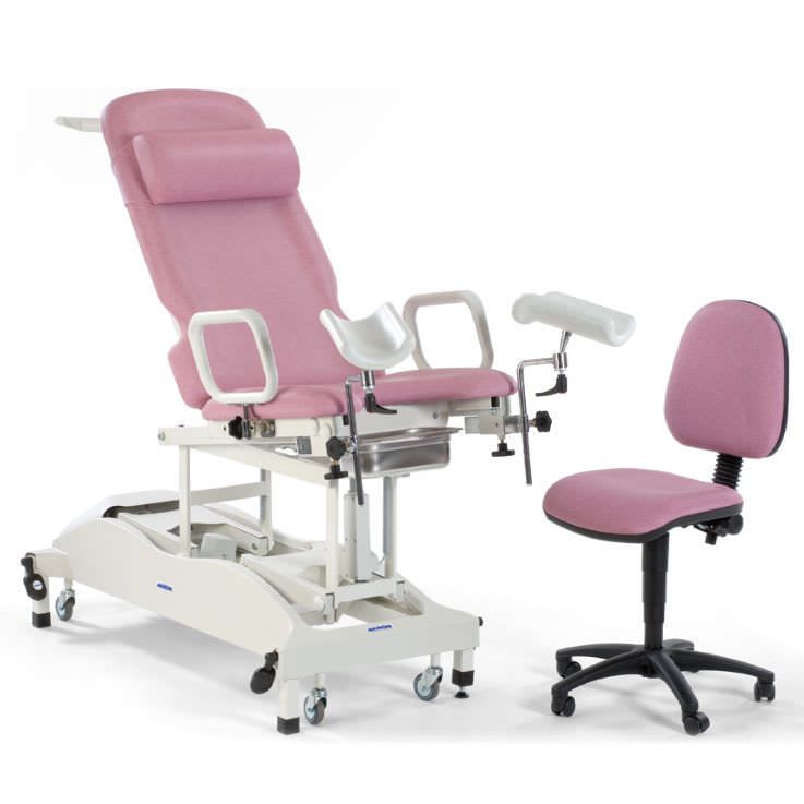 Gynecological examination table / electrical / height-adjustable / on casters STREAMLINE™ Gynae 2 Akron