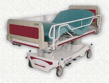 Bariatric stretcher trolley / height-adjustable / hydraulic / 3-section Magnatek Enterprises