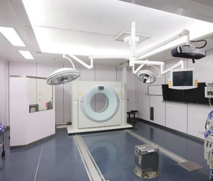 Operating room / with MRI system / modular HT Labor + Hospitaltechnik
