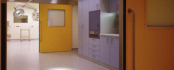 Surgical preparation room / modular HT Labor + Hospitaltechnik