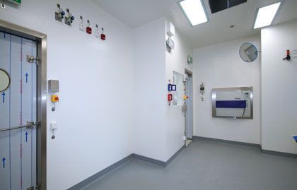 Laboratory room / modular HT Labor + Hospitaltechnik