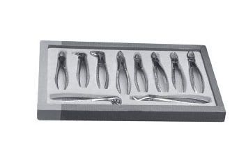 English pattern dental extraction forceps set 02-101-10 ALLSEAS