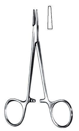 Surgical needle holder / Webster 12.5 cm, webstar | 05-1342-12 ALLSEAS