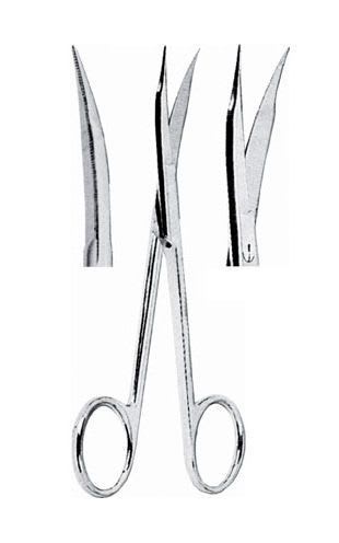 Surgical scissors / dental / curved 13 cm, Goldman-Fox | 03-111-02 ALLSEAS