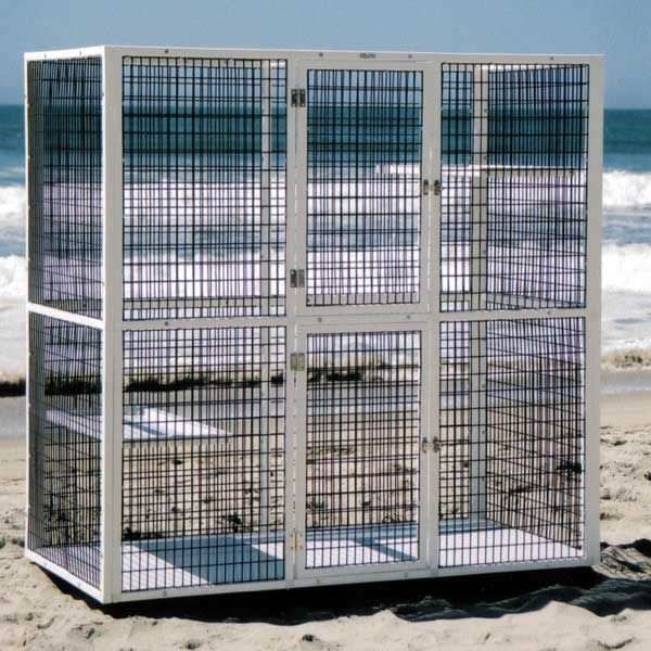 2-shelf veterinary cage S520 CD&E Enterprises