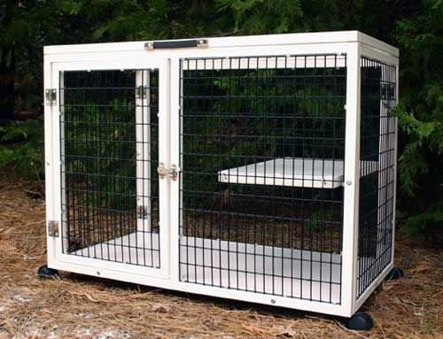 Collapsible veterinary cage / 1-shelf S601 CD&E Enterprises