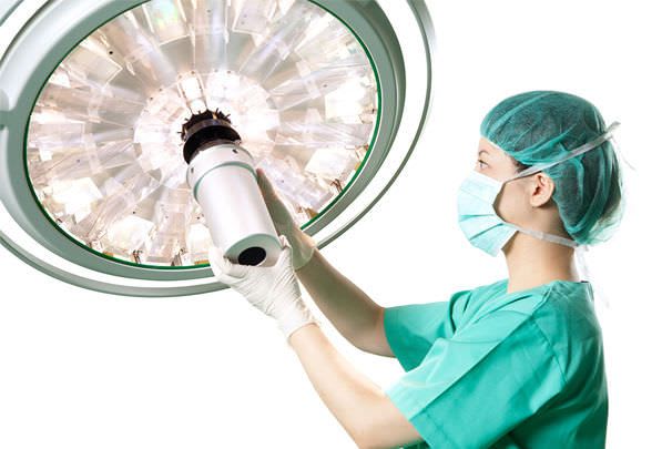 LED surgical light / with video camera / ceiling-mounted / 1-arm 140 000 - 160 000 lux | VIDA V SERIES ConVida Healthcare & Systems