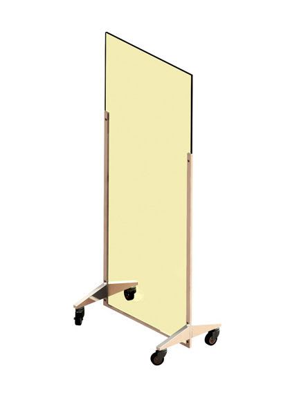 X-ray radiation protective shield / mobile / with window AMS - 076995 AMRAY Medical