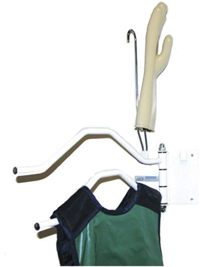 Wall-mounted X-ray glove rack 076947 AMRAY Medical