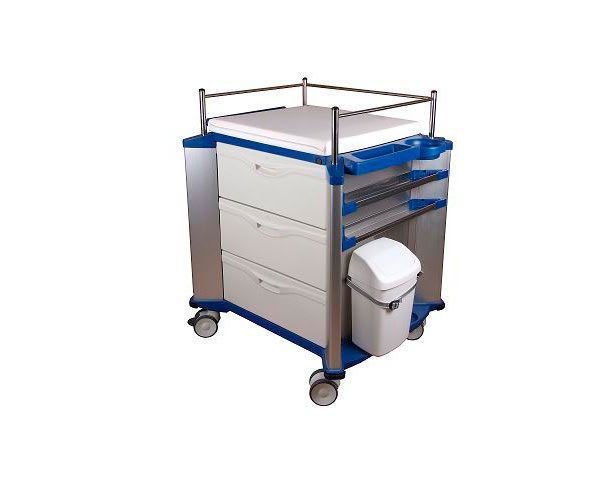 Treatment trolley / pediatric / 2-tray LABORIAL SOLUÇÕES PARA LABORATÓRIO, S.A.