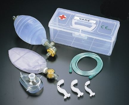 Adult manual resuscitator / with pop-off valve / reusable S-660-11 Vadi Medical Technology