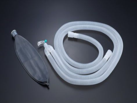 Disposable patient ventilator breathing circuit 100 cm, 22 mm Ø | G-113002 Vadi Medical Technology
